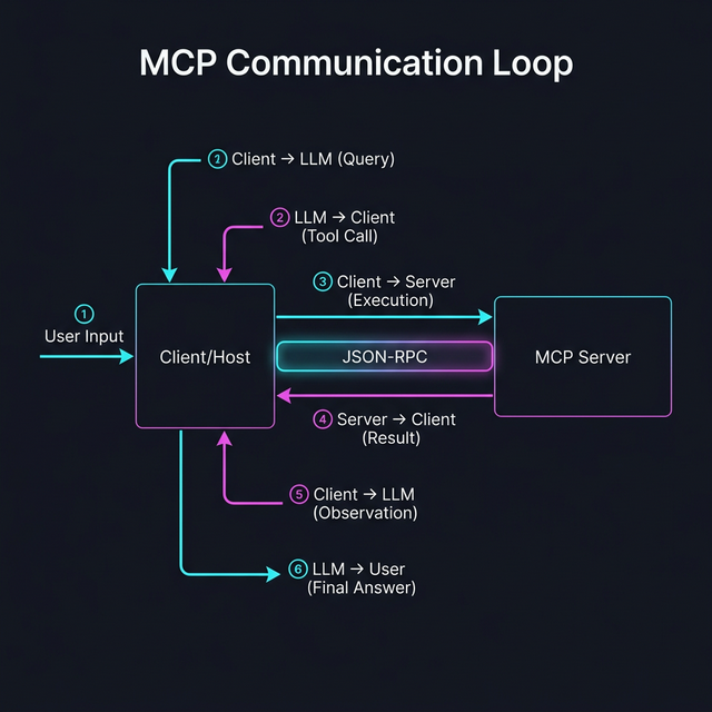 MCP Communication Loop
