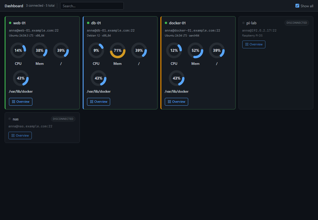 MLC Terminal Screenshot 2